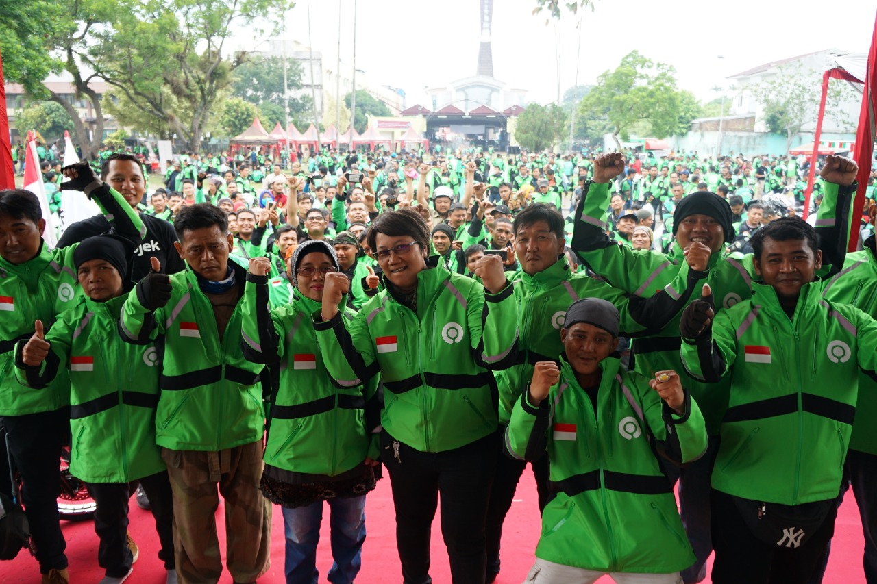  Ribuan Mitra Driver Medan Rayakan Semangat Baru Gojek di Festival Apresiasi Mitra